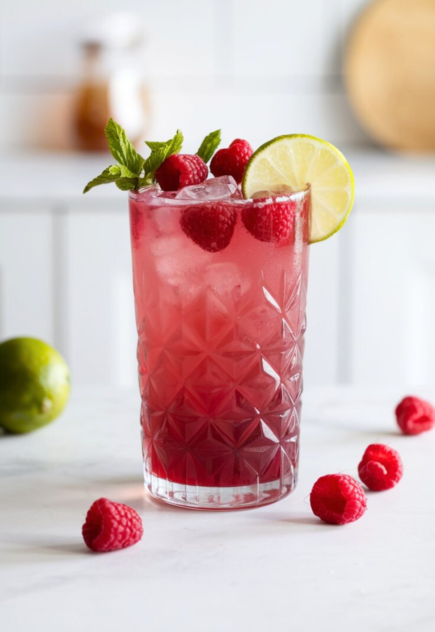 Raspberry Hibiscus Cooler - The Recipe Bar